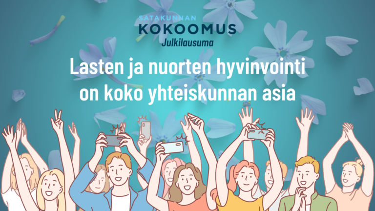 Julkilausuma: Lasten ja nuorten hyvinvointi on koko yhteiskunnan asia