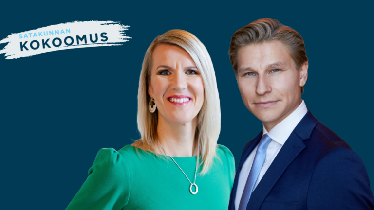 Satakunnan kokoomus tukee Sari Multalaa ja Antti Häkkästä kokoomuksen varapuheenjohtajiksi
